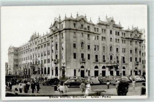 Lima Gran Hotel Solivar Auto Straßenbahn