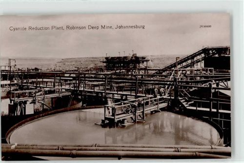 Johannesburg Cyanide Reduction Plant Robinson Deep Mine