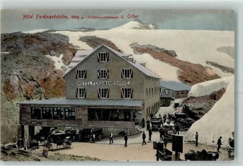 41020 Trentino nel Frignano - Südtirol Hotel Ferdinandshöhe Stilfserjochstraße u. Ortler Auto