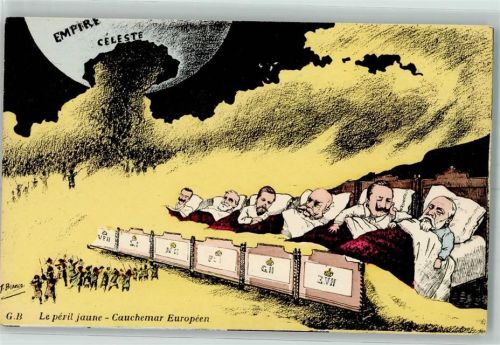 Die gelbe Gefahr Russisch-Japanischer Krieg