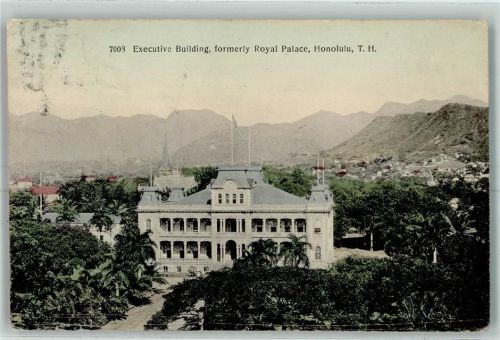 Honolulu Executive Building fromerly Royal Palace