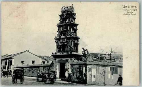 Singapore 1912 Hindu Temple South Brigde Road