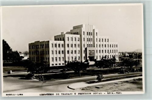 Lima Ministerio de Trabajo y Prevision Social Auto