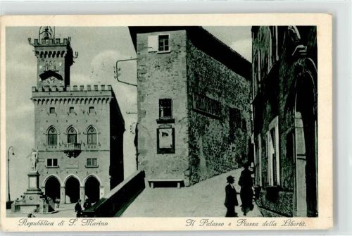 San Marino 1931 Schloss Denkmal
