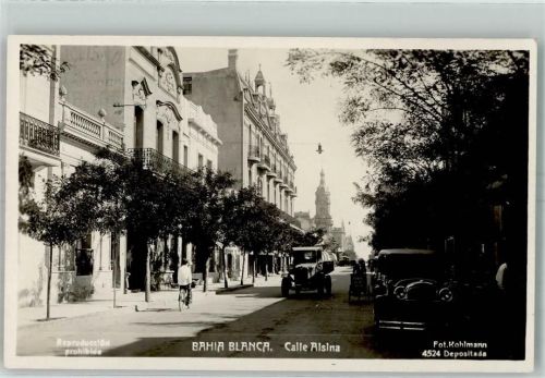 Bahia Blanca Calle Alsina LKW Oldtimer Fahrrad