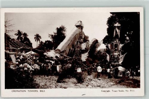 Bali Cremation Towers
