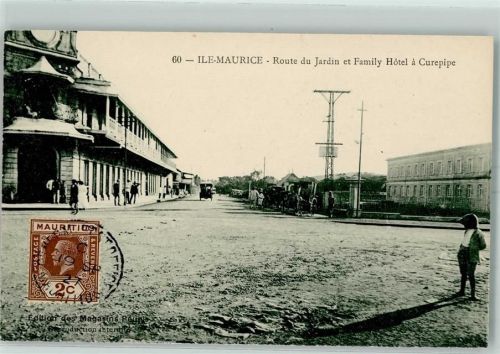 Curepipe - Route du Jardin et Family Hotel