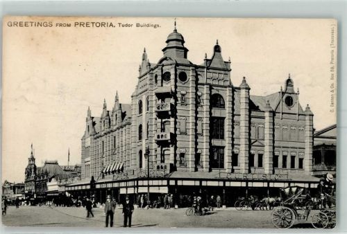 Pretoria Tudor Building Kutsche Fahrrad