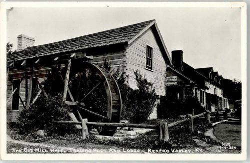 Old Mill Whell Trading Post Postamt Lodge Mühlenrad Renfro Valley