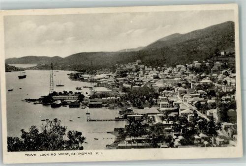 Charlotte Amalie Town Looking West
