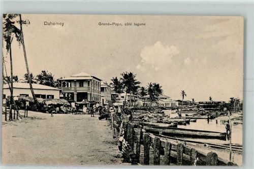 Grand Popo Dahomey cote lagune