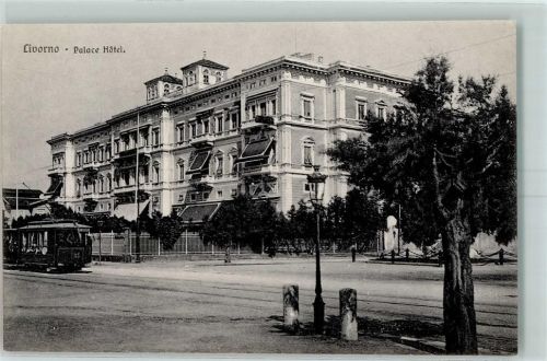 57100 Livorno - Palace Hotel Straßenbahn Tram