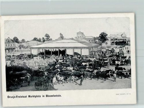 Bloemfontein Oranje Freistaat Marktplatz Viehmarkt