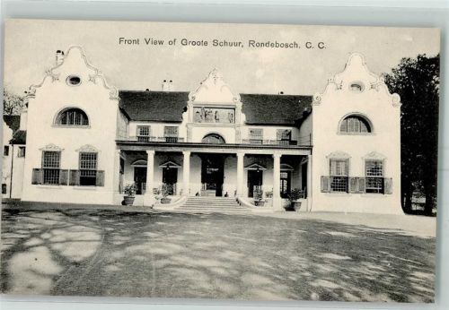 Rondebosch Front View of Groote Schuur
