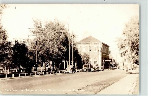 Park Street Straße Northern Pacific Depot Livingston