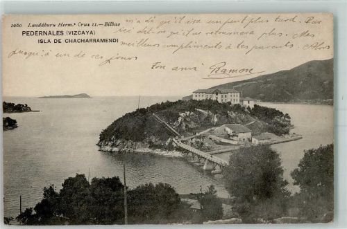 Sukarrieta 1907 Isla de Chacharramendi