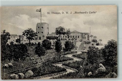 1913 D.W. J. Blueberd`s Castle Charlotte Amalie
