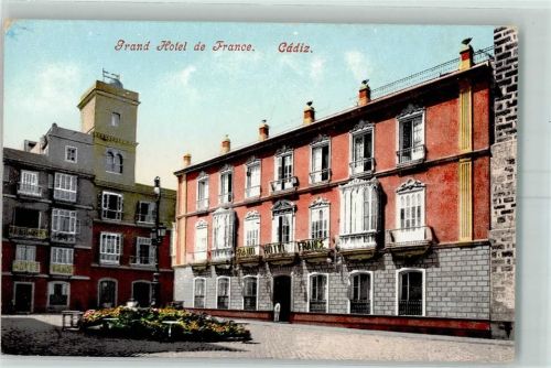 Cadiz Grand Hotel de France Photochromie Purger & Co Nr. 5074 AK