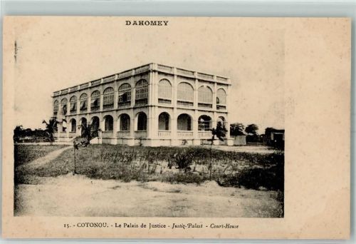 Cotonou Dahomey Le Palais de Justice Justiz Palast Court House