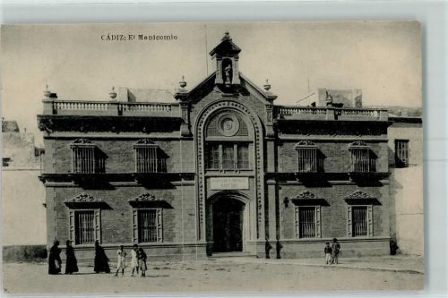 Cadiz El Manicomio Autotipia Hauser y Menet