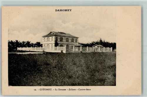 Cotonou Dahomey Zollamt