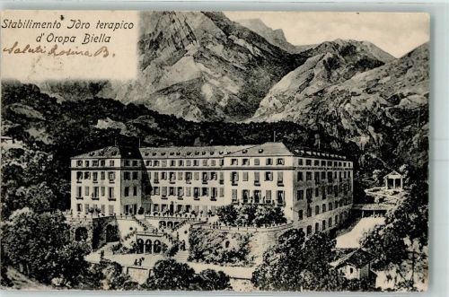 13900 Biella 1904 - Stabilimento Idro terapico