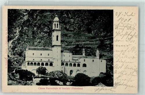 Sondalo 1901 Kirche Parrochiale