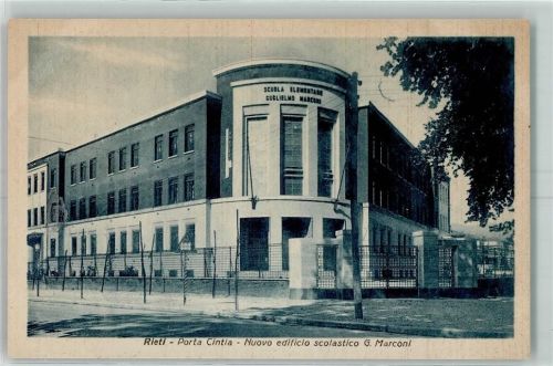 Rieti Porta Cintia Nuovo edificio scolastico G. Marconi Scuola Elementare