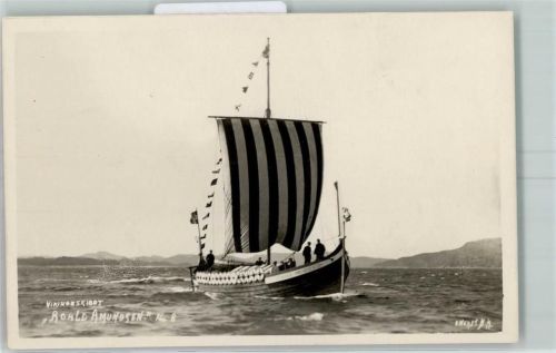 Wikingerschiff Roald Amundsen AK