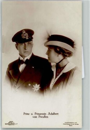 Prinz und Prinzessin Adalbert Verlag Liersch 7777 AK