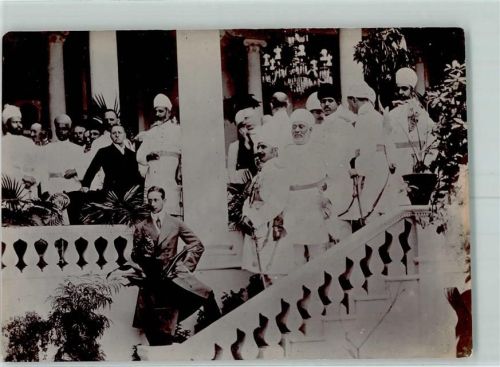 Wilhelm von Preussen Staatsbesuch Adel Kronprinz Wilhelm Foto AK