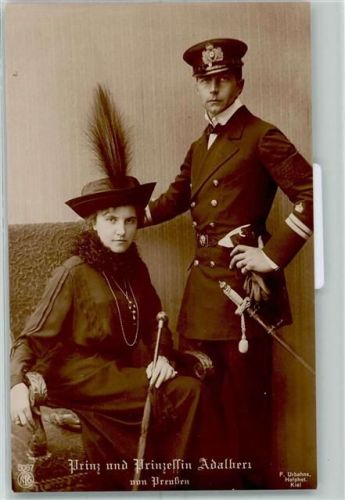 Prinz und Prinzessin Adalbert AK