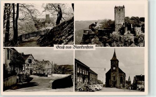 Blankenstein Burg Marktplatz Kirche Dorfstrasse