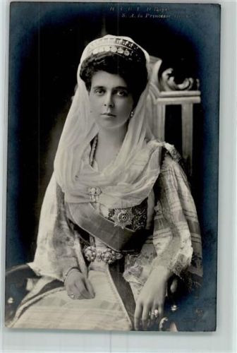 Prinzessin Helene AK Adel Griechenland Foto AK