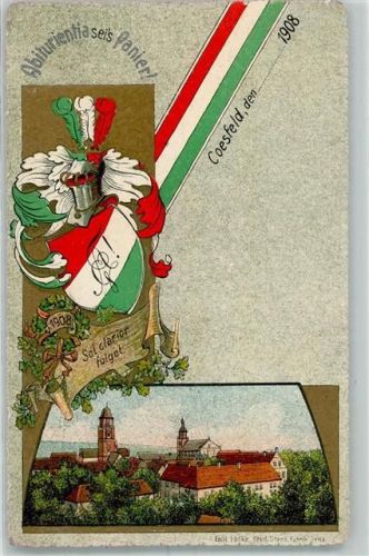 Coesfeld 1908 Abiturientia