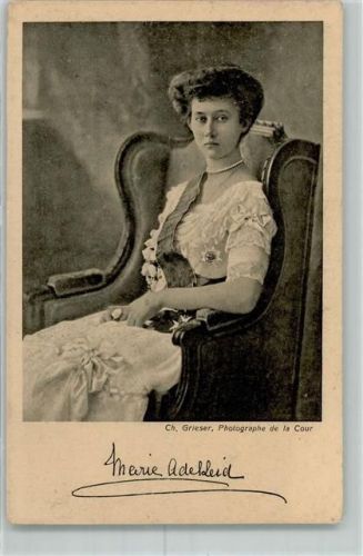 Großherzogin Marie Adelheid AK