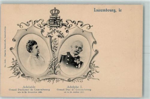 Adelaide und Adolphe I AK