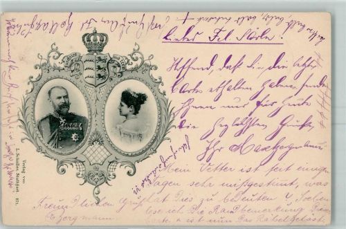 1898 Verlag Schaller 271 Wappen AK