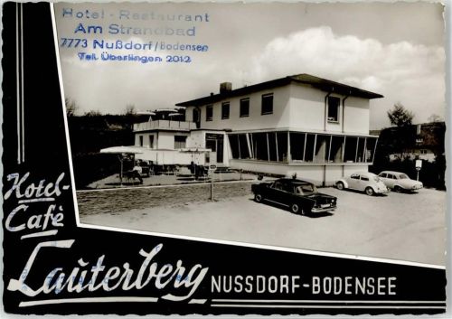 Nußdorf Hotel Lauterberg Am Strandbad Gasthaus VW Käfer