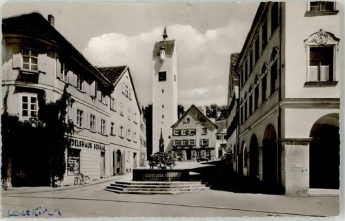 88299 W7970 Leutkirch im Allgäu - Handlung Schaal Fahrrad Hochturm