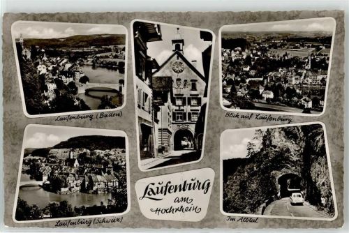 79725 W7887 Laufenburg , Baden - Albtal Brücke