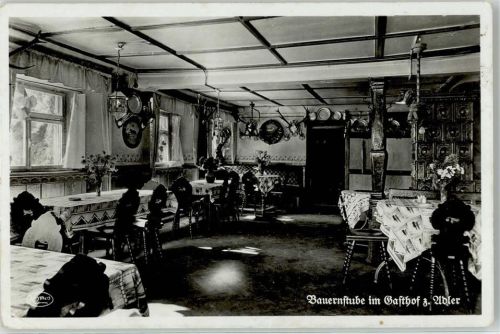 Großholzleute Gasthaus zum Adler Bauernstube