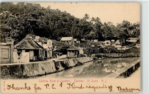 Fort-de-France 1905 Castries St- Lucia