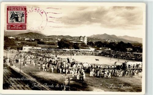 Cucuta Sportplatz Stierkampf