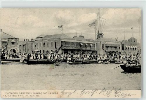 Panama City 1908 Hafen