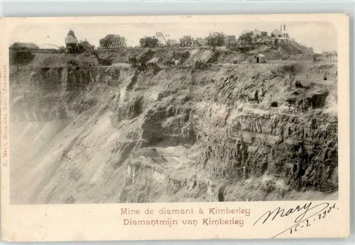 Kimberley 1901 Diamantmine
