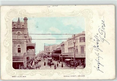 Adelaide 1904 Straße Omnibus Kutsche