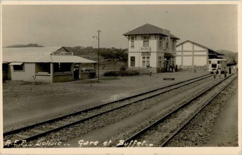Brazzaville Bahnhof Gasthaus Dolisie
