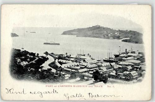 Hafen Castries Saint Lucia