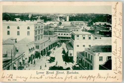 Bridgetown 1902 Lower Broad Street